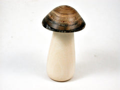 LV-3310  Holly & Japanese Pagoda Tree Wooden Mushroom Threaded Box, Jewelry Box-SCREW CAP