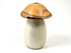 LV-3644  American Holly & Wisteria Threaded Wooden Mushroom Box