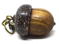 LV-4809 Acorn Pendant Box, Compartment Jewelry from Chittum & Betelnut-SCREW CAP