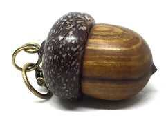 LV-4809 Acorn Pendant Box, Compartment Jewelry from Chittum & Betelnut-SCREW CAP