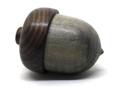 LV-4916 California Buckeye & Hawaiian Kou Jewelry, Ring Box, Pill Box-SCREW CAP