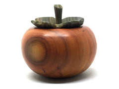 LV-4940 Persimmon Threaded Box from Chakte Viga & Verawood-SCREW CAP