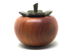 LV-4940 Persimmon Threaded Box from Chakte Viga & Verawood-SCREW CAP