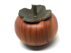 LV-4940 Persimmon Threaded Box from Chakte Viga & Verawood-SCREW CAP