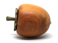 LV-4941 Persimmon Threaded Box from Chakte Viga & Verawood-SCREW CAP