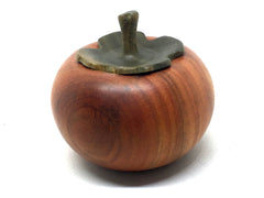 LV-4950 Persimmon Threaded Box from Chakte Viga & Verawood-SCREW CAP
