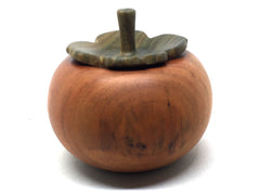 LV-4951 Persimmon Threaded Box from Chakte Viga & Verawood-SCREW CAP