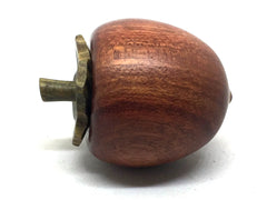 LV-4958 Persimmon Threaded Box from Cardinalwood & Verawood-SCREW CAP