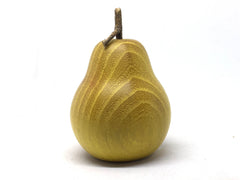 LV-4962 Hand Turned Pear Shaped Salt & Pepper Shaker, Secret Compartment from Osage Orange