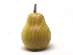 LV-4962 Hand Turned Pear Shaped Salt & Pepper Shaker, Secret Compartment from Osage Orange