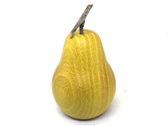 LV-4969 Hand Turned Pear Shaped Salt & Pepper Shaker, Secret Compartment from Osage Orange