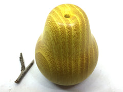 LV-4969 Hand Turned Pear Shaped Salt & Pepper Shaker, Secret Compartment from Osage Orange