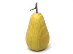LV-4970 Hand Turned Pear Shaped Salt & Pepper Shaker, Secret Compartment from Osage Orange