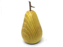 LV-4970 Hand Turned Pear Shaped Salt & Pepper Shaker, Secret Compartment from Osage Orange