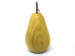 LV-4970 Hand Turned Pear Shaped Salt & Pepper Shaker, Secret Compartment from Osage Orange