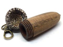 LV-4974 Curly Koa & Betelnut Acorn Pendant Box-SCREW CAP