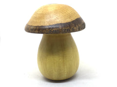 LV-4976 Wisteria & Yellowheart Threaded Wooden Mushroom Box