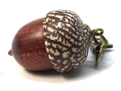 LV-4993 Wooden Acorn Pendant Box from Cardinalwood & Betelnut-SCREW CAP