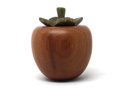 LV-5027 Persimmon Threaded Box from Chakte Viga & Verawood-SCREW CAP