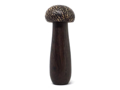 LV-5029 Khamphi Rosewood & Betel Nut Mushroom Secret Compartment, Pill Holder-THREADED CAP