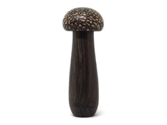 LV-5029 Khamphi Rosewood & Betel Nut Mushroom Secret Compartment, Pill Holder-THREADED CAP