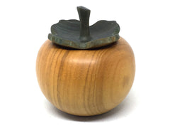 LV-5035 Persimmon Threaded Box from Orangeheart & Verawood-SCREW CAP