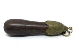 LV-5037 Khamphi Rosewood & Verawood Eggplant Trinket Box, Needle Case, Jewelry Box-SCREW CAP