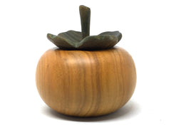 LV-5047 Persimmon Threaded Box from Orangeheart & Verawood-SCREW CAP