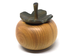 LV-5047 Persimmon Threaded Box from Orangeheart & Verawood-SCREW CAP