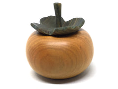 LV-5047 Persimmon Threaded Box from Orangeheart & Verawood-SCREW CAP