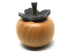 LV-5048 Persimmon Threaded Box from Orangeheart & Verawood-SCREW CAP