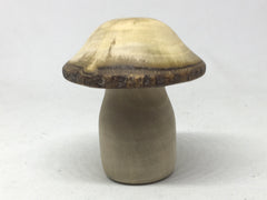 LV-5170 American Holly & Edible Fig Wooden Mushroom Box-THREADED