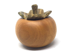 LV-5177 Persimmon Threaded Box from Chakte Viga & Verawood-SCREW CAP