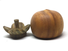 LV-5178 Persimmon Threaded Box from Chakte Viga & Verawood-SCREW CAP