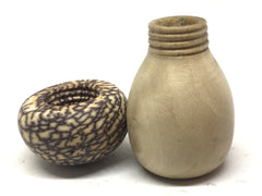 LV-5179 American Holly & Betel Nut Mushroom Secret Compartment, Pill Holder-SCREW CAP