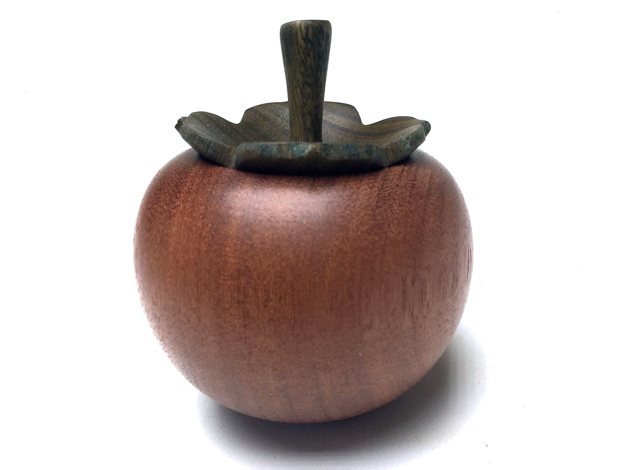 LV-5275 Persimmon Threaded Box from Chico Zapote & Verawood
