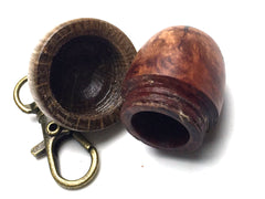 LV-5287 Manzanita & Live Oak Acorn Pendant Box,Bag Charm, Keychain-SCREW CAP