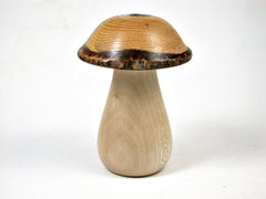 LV-3195 Holly & Wisteria Wooden Mushroom Trinket Box, Pill, Jewelry Box-THREADED