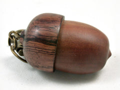 LV-3429 Manzanita & Camatillo Acorn Pendant Box, Pill Fob, Charm-SCREW CAP