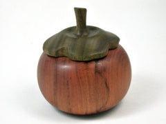 LV-3401 Persimmon Threaded Box from Chakte Viga & Verawood-SCREW CAP