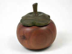 LV-3401 Persimmon Threaded Box from Chakte Viga & Verawood-SCREW CAP