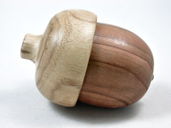 LV-3362 Japanese Sugi & Pagoda Tree Acorn Box, Jewelry, Keepsake Box-SCREW CAP