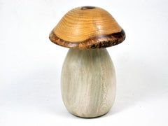 LV-3416 American Holly & Wisteria Threaded Wooden Mushroom Box