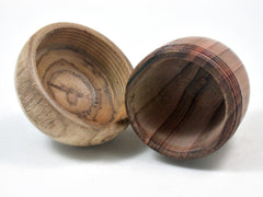 LV-3362 Japanese Sugi & Pagoda Tree Acorn Box, Jewelry, Keepsake Box-SCREW CAP