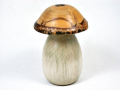 LV-3416 American Holly & Wisteria Threaded Wooden Mushroom Box