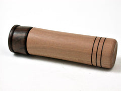 LV-2677 Sandalwood & Ebony Slim Box, Toothpick Holder, Needle Case-SCREW CAP