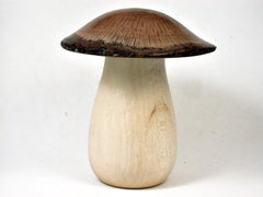 LV-3027 Holly & Live Oak Wooden Mushroom Trinket Box, Pill, Jewelry Box-THREADED