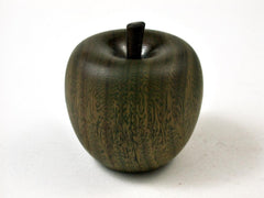 LV-2693 Verawood with Ebony Stem Wooden Apple Threaded Box-SCREW CAP