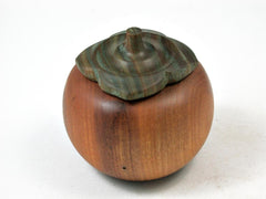 LV-3024 Persimmon Threaded Box from Chakte Viga & Verawood-SCREW CAP