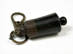 LV-1265 Compartment Pendant, Bag Charm, Compartment Jewelry Camatillo & Lignum Vitae-SCREW CAP